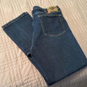 Classic Wrangler Men's Dark Blue Jeans